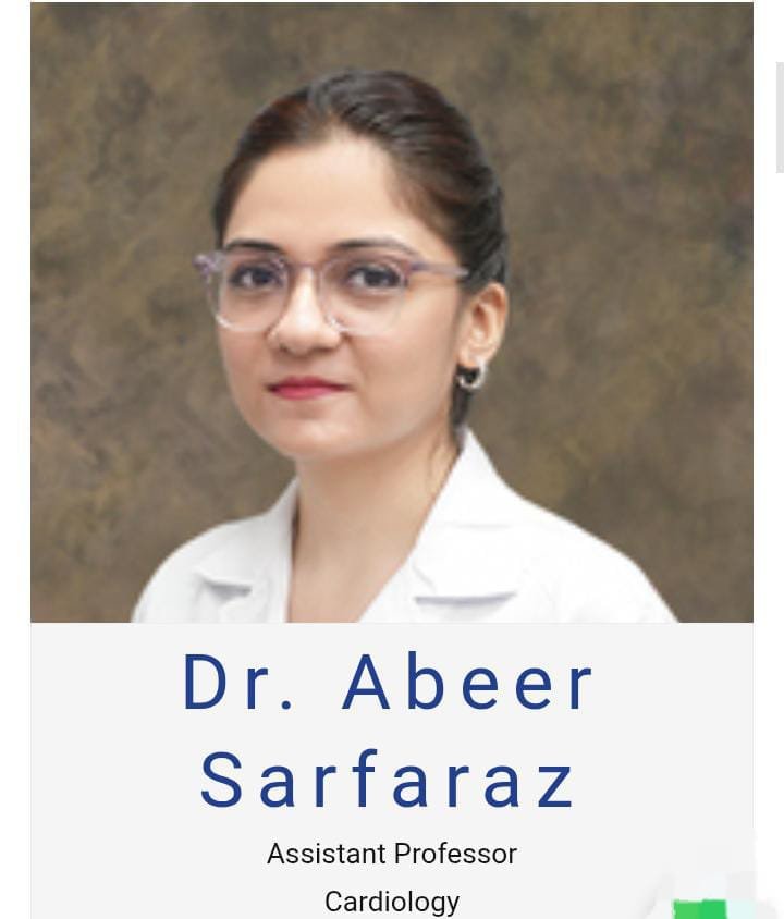 Dr Abeer Sarfaraz