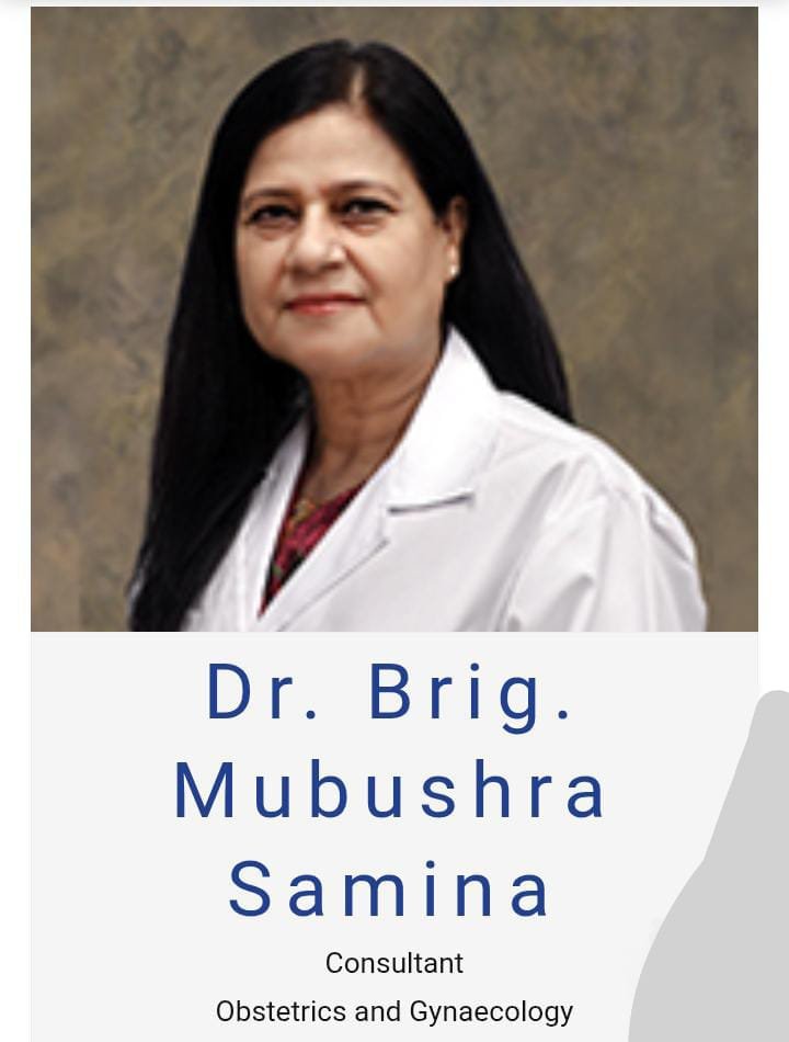 Dr Brig Mubashra samina