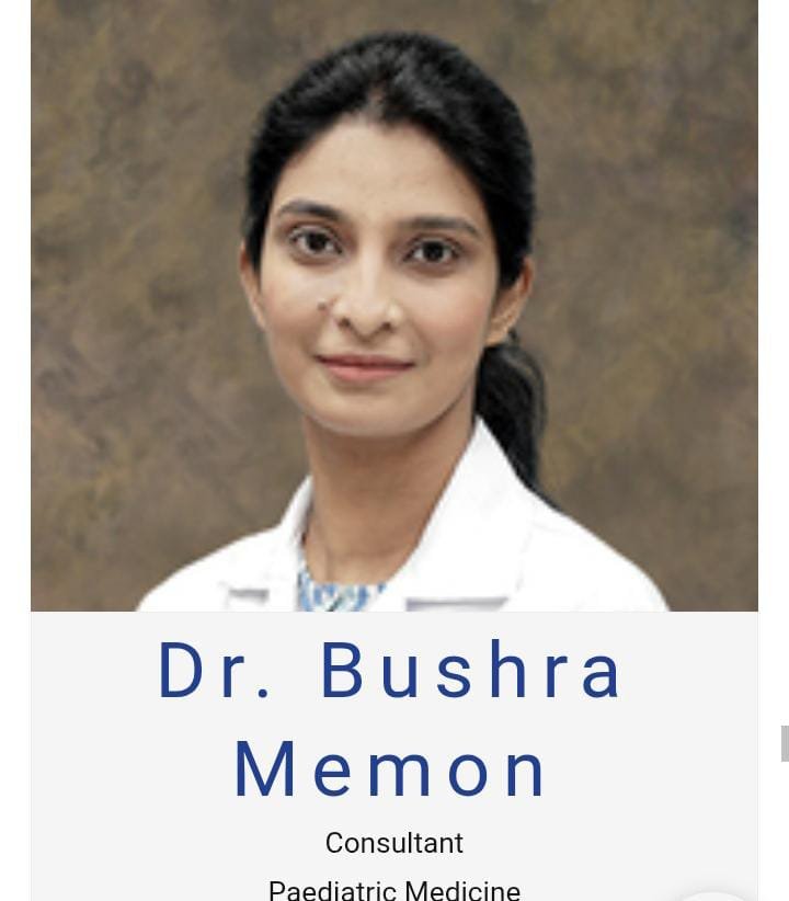 Dr Bushra memon