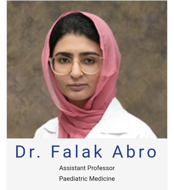 Dr Falak abro